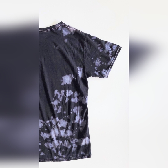 Hatsune Miku Black Bleach Wash Graphic Tee Size Medium 100% Cotton - Picture 5 of 6